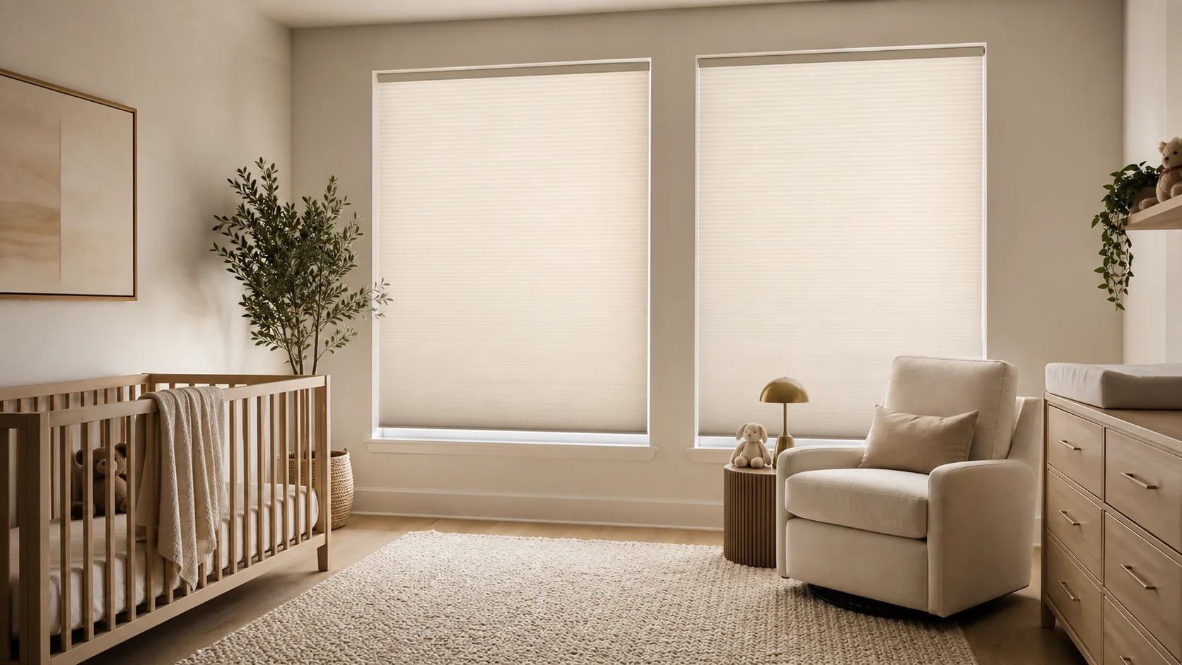 Illustrative cellular-shade design scenario: construction within limited conditions