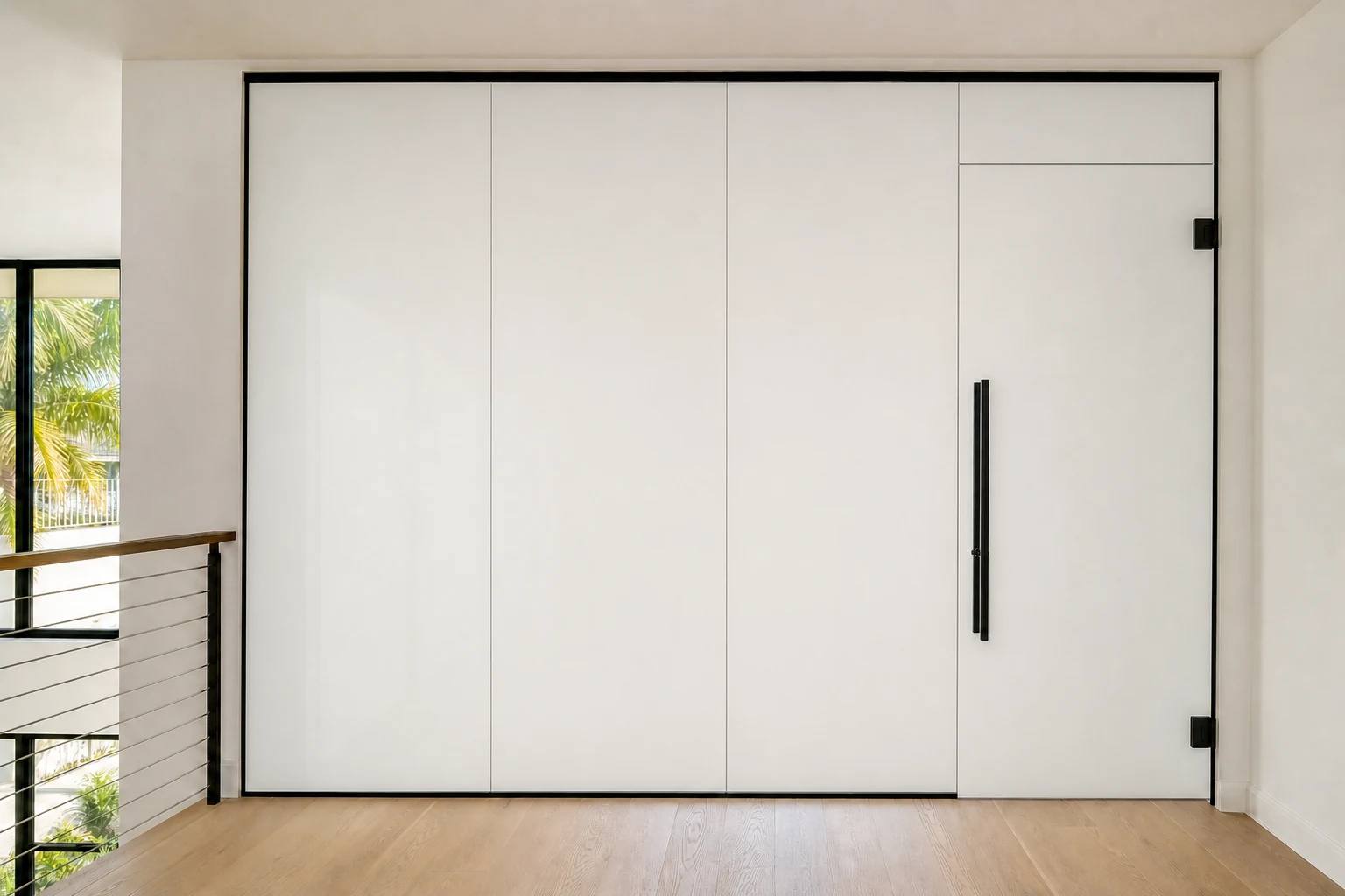 Concept visualization of residential home gym in a private state