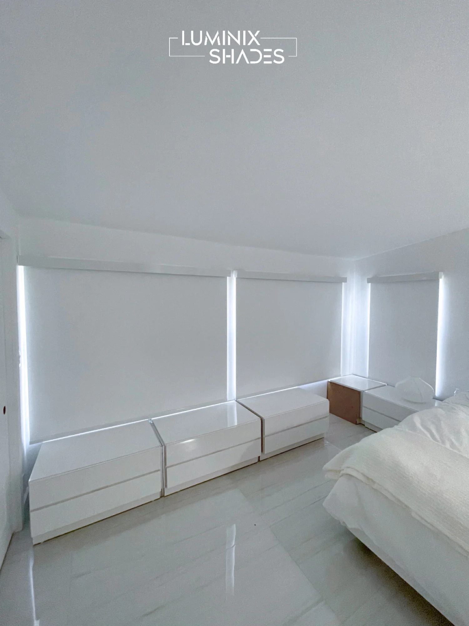 South Florida Bedroom roller shade project
